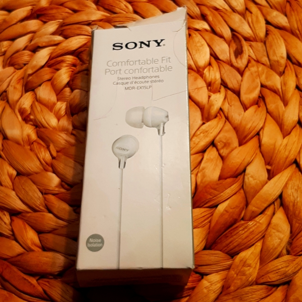 Sony comfortable fit headphones